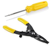 Rotore per irrigatore da giardino, con testa a morsetto a forma di ingranaggio e fermo a vite centrale, compatibile con RainBird serie 3500 5000