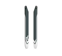 Rotori di coda principali in fibra di carbonio ALZRC serie R da 360 mm for elicottero RC, leggeri ed eleganti, verniciati, parti for aerei RC, hobby, compatibili con i fan, regalo(R36red Flaw version)