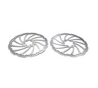 Rotori disco freno in acciaio inossidabile posteriore anteriore da 203 mm per la luce elettrica fuoristrada moto compatibile con vari modelli piastra freno(Front and Rear)