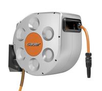 AVVOLGITUBO ACQUA GIARDINO RETRATTILE AUTOMATICO GIRAVOLE 180° 20m CLABER