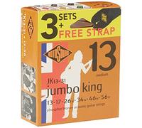Corde Rotosound per chitarra acustica JUMBO KING 3 set + tracolla JK13-31-F
