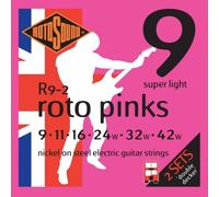 Rotosound R9 Roto Pinks 9-42 Double pack