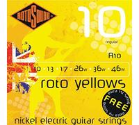 Rotosound Roto Yellows R10 Regolatore per chitarra elettrica (10 13 17 26 36 46)