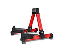 Rotosound - Supporto pieghevole per chitarra, colore: rosso