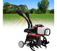 Rotovator a benzina a 4 tempi, motore leggero e potente, design compatto con maniglie sicure per aratura affidabile