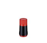 ROTPUNKT Thermos 40 MAX 0,25 L | Chiusura a due funzioni | Senza BPA - Per bere in modo sano | Made in Germany | Caldo e freddo | Inserto in vetro | Nero/Elettrico cardinale