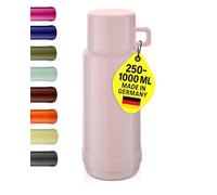 ROTPUNKT Thermos da 1 litro con tazza integrata, di alta qualità, prodotto in Germania, fino a 24 ore e freddo per 36 h (Jesper 60, fenicottero)