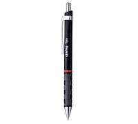 Rotring 1904629, Tikky penna a sfera leggera con impugnatura gommata, corpo nero