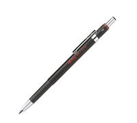 rOtring 300 Mechanical Pencil 2.0 mm Refillable with Sharpener Under Cap Black 1