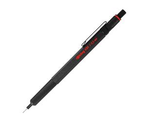 rOtring 600 Mechanical Pencil 0.5 mm Black All-Metal Body Propelling Pencil