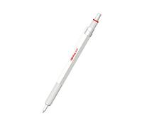 Rotring 600 penna a sfera | punta media | inchiostro nero | corpo bianco perla | ricaricabile