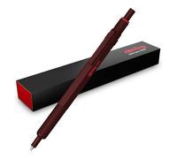 Rotring 600 penna a sfera | Punta media | Inchiostro nero | Corpo penna interamente in metallo | Tartufo al cioccolato | Impugnatura zigrinata antiscivolo e fusto esagonale | Ricaricabile