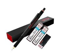 rOtring 800+ matita meccanica e stilo touchscreen | Twist-to-Retact HB 0,7 mm Propelling Pencil | 2 x 12 HB 0,7 m mine | Gomma B20
