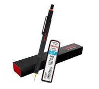 rOtring 800 - Portamine meccanica 0,7 mm 1904446 - Nero con ricariche extra di mina Tikky, HB - 0,7mm