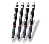 rOtring 801310 “Tikky” - Portamine (set da 4 pezzi), colore: nero