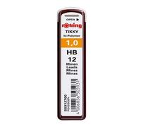 Rotring Hi-Polymer Lead ricariche per matite meccaniche confezioni da 12 mine alti polimeri HB 1,00 mm