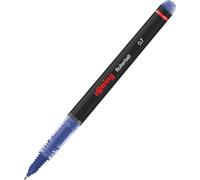 Rotring penna roller | Punta fine (0,7 mm) per una scrittura ordinata | Inchiostro blu | 12 pezzi