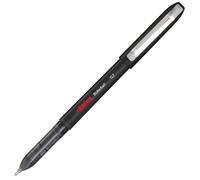 Rotring penna roller | Punta fine (0,7 mm) per una scrittura ordinata | Inchiostro nero | 12 pezzi