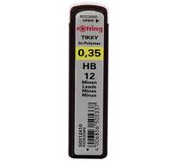 Rotring Refill 0.35 mm HB Leads for Mechanical Pencil