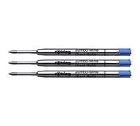 ROTRING Set di 3 miniere Jumbo per penna a sfera Pte Media, Blu