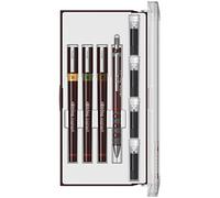 Rotring - Set isografo con punta da 0,2 mm, 0,3 mm e 0,5 mm