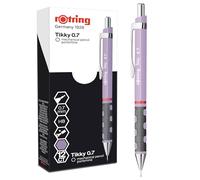 Rotring Tikky Matite portamina pastello | HB 0,7 mm | Orchidea | Con comoda impugnatura in gomma | 12 pezzi
