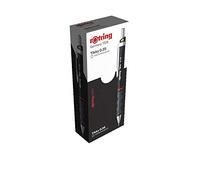 rOtring Tikky Portamine Calibrato, HB 0.35 mm, Confezione da 12 Pezzi, Nero