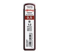 Rotring Tikky Ricariche per Matita Portamina, 0.7 mm, 2B, 10 Pezzi, 120 Mine