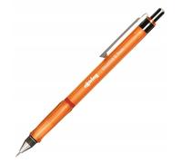 rOtring Visuclick matita portamine | 0,7 mm | Mina 2B | Corpo arancione acceso | 12 pezzi