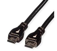 Rotronic ROLINE 11045684 Cavo HDMI Ultra HD con Ethernet, Maschio/Maschio, 7,5 m Nero