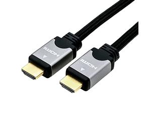 Rotronic ROLINE 11045851 Cavo HDMI High Speed con Ethernet, 2 m Nero/Argento