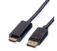 Rotronic ROLINE DP Cavo, ultrahdtv, ST/ST Nero 3 m