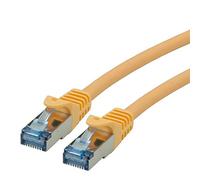 ROLINE 21152827 - Cavo patch Cat.6a S/FTP PiMF giallo 10 m.