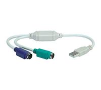 E_0001_758172 Value Value USB to 2x PS/2 cavo PS/2 2x 6-p Mini-DIN USB A Grigio