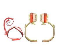 ROTSRHUOY Punte Regolabili for Arrampicata sugli Alberi for Adulti - Fibbia for Piede da Elettricista Resistente for Raccolta Frutta, Sopravvivenza nella Giungla(300 Model)