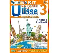 ROTTA DI ULISSE 3 + ATLANTE + ESAME + DVD MIO BOOK (LA) (9788847230040) - Libro Scolastico + Kit Scuola con Copertine Rebillo
