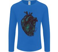 Rotten Cuore Gotico Demone Satana Teschio Evil Uomo Maniche