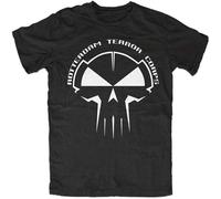 Rotterdam Terror Corps T Shirt Mens Summer Fashion Tee Shirt Schwarz Hardstyle Gabba Hardcore Techno L