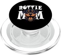 Rottie Mom - Cucciolo di cane Happy Rottweiler mamma da donna PopSockets PopGrip per MagSafe