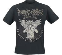 Rotting Christ 35 Years of Evil Existence Uomo T-Shirt Nero M 100% Cotone Regular