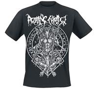 Rotting Christ Hellenic Black Metal Legions Uomo T-Shirt Nero 100% Cotone Regular