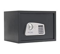Rottner cassaforte a mobile Jupiter 4 serratura elettronica apertura meccanica di emergenza LxHxP 43x30x32 cm ripiano estraibile inserto in feltro kit di fissaggio incl.