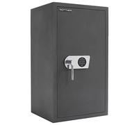 Rottner cassaforte a mobile Toscana 85 EL, con livello di sicurezza EN-1, serratura elettronica con blocco chiusura certificato EN 1300 2 ripiani interni regolabili, grigio antracite.
