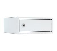 Rottner cassetta di sicurezza Home Case 1, serratura a cilindro con 2 chiavi, grigio chiaro, LxH 250x100 mm