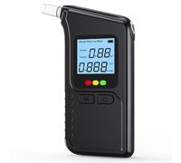 ROTTOGOON Etilometro con Due sensori, misuratore Professionale con Display Digitale LCD, misuratore di Alcol Portatile, per la Produzione Personale e Professionale