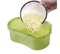 Rottura dello scarico del lavello della cucina, supporto per spugna per lavello da cucina, sensore di rifiuti alimentari senza smaltimento | facile installazione, ideale per ristoranti e noleggio