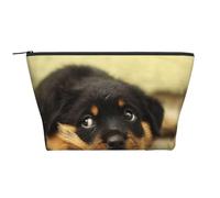 Rottweiler Cani Cani carini Cuccioli Animali domestici piccoli, Borsa da toilette Borsa per trucco Borsa per cosmetici Borsa da toilette da viaggio portatile