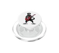 Rottweiler Che Suona La Chitarra PopSockets PopGrip per MagSafe