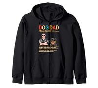 Rottweiler Dog Dad Definition for Daddy Funny Fathers Day Felpa con Cappuccio