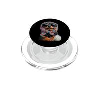 Rottweiler Dog Granny Square Crochet Yarn Crochet Lover PopSockets PopGrip per MagSafe